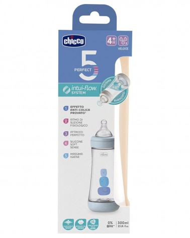 Biberon bleu Perfect 5 300 ml